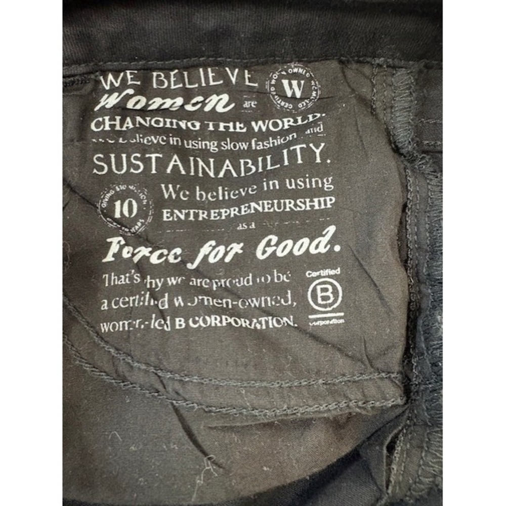 Frank & Eileen‎ Sligo Black Italian Performance Denim Skinny Jeans Size 30 - Picture 4 of 6